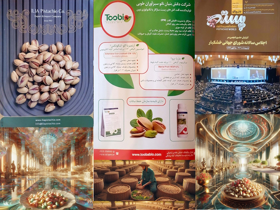 قرار گرفتن آفت‌کش‌های گیاهی طوبا بایو در مجله انجمن پسته با عنوان اجلاس سالانه شورای جهانی خشکبار در ونکوور کانادا | ۱۵ اردیبهشت ۱۴۰۳